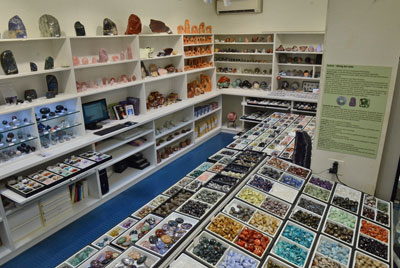 Der grosse Trommelsteinraum. Über 200 Sorten!  