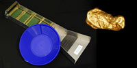 Goldwaschen Goldwaschen