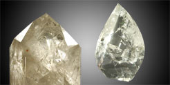 Geschliffene Bergkristalle & Quarze